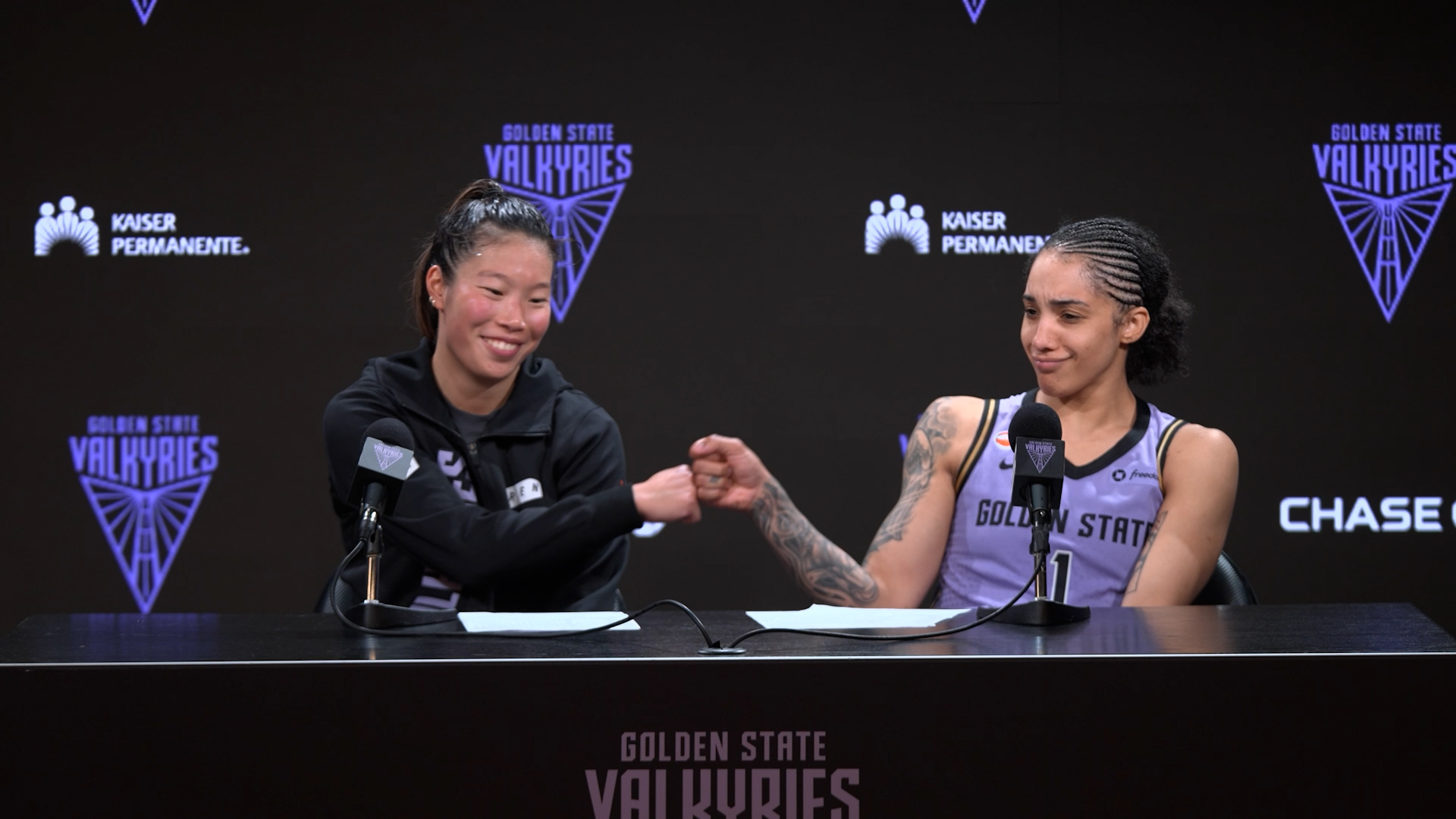 Kaitlyn Chen and Gabby Williams Postgame Press Conference | 6/17/26